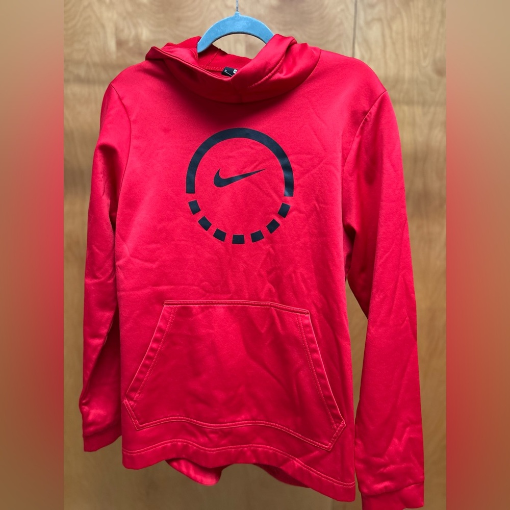 Nike Dri-FIT Red Hoodie